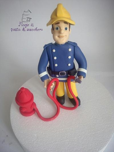 Sam fireman - Cake by Mariana Frascella