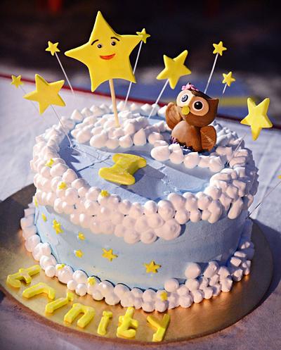 Twinkle twinkle little star cake - Cake by Susanna Sequeira