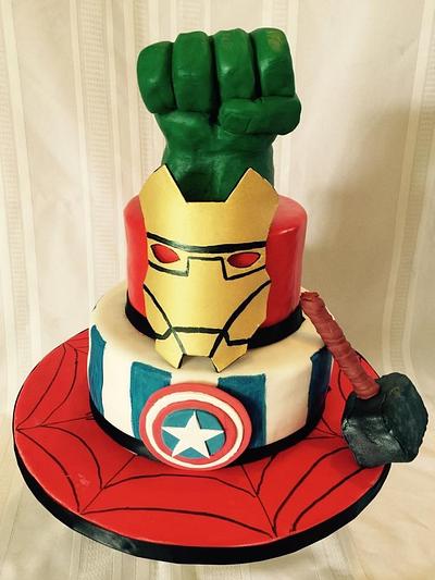 The Super Hero cake - Cake by horsecountrycakes