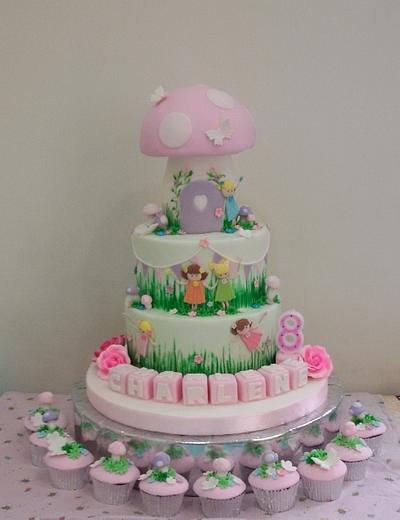 Fairy garden  - Cake by Astried