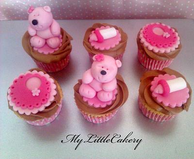 Baby shower cupcakes - Cake by MyLittleCakery