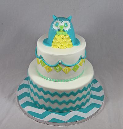 Owl theme cake - Cake by soods