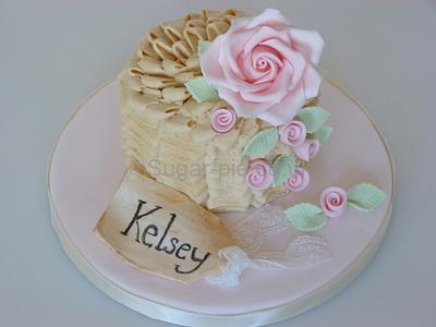 Mini cute ruffle cake - Cake by Sugar-pie