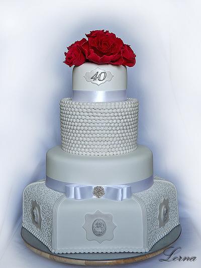 Happy 40th birthday! - Cake by Lorna