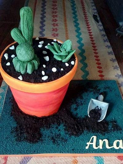 Cactus y suculenta - Cake by Luisi Miotello