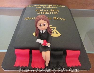 graduation cake - Cake by Sofia Costa (Cakes & Cookies by Sofia Costa)