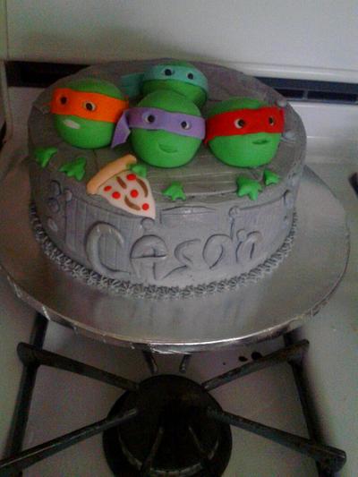 Ninja turtles - Cake by Jennifer 