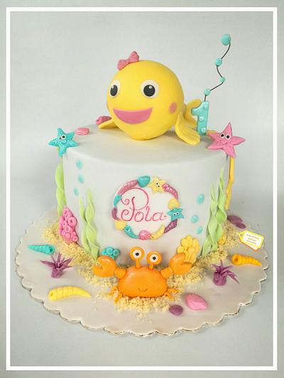 Ocean cake - Cake by Hokus Pokus Cakes- Patrycja Cichowlas