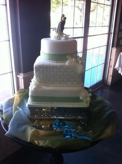 Wedding cake - Cake by Teresa