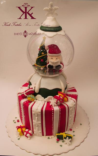 Cute Santa - Cake by Fatiha Kadi
