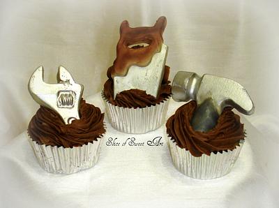 Construction Cupcakes - Cake by Slice of Sweet Art