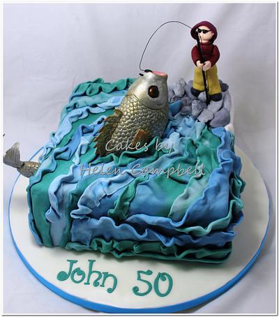 Fishing Cake - Cake by Helen Campbell