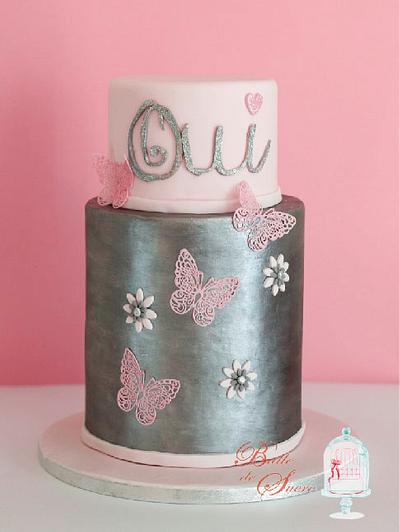 wedding cake  - Cake by Bulle de Sucre