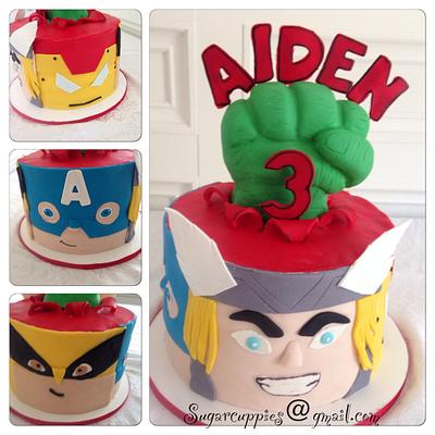 Super Hero Cake - Cake by Oribel