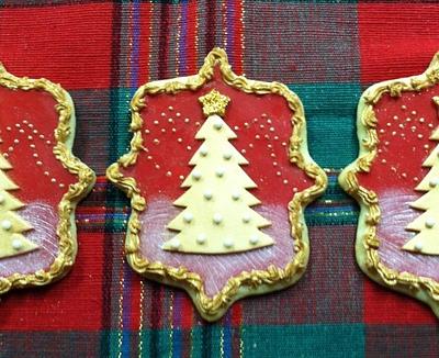 Christmas Sugar Cookies - Cake by Cheryl's Creative Cakery