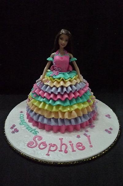 Sophie's Doll Cake  - Cake by Pia Angela Dalisay Tecson