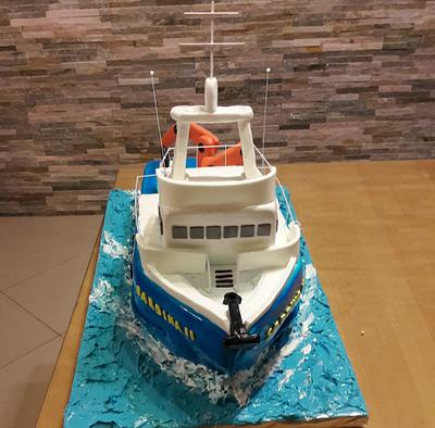 Fishing vessel - Cake by K. Vitlov