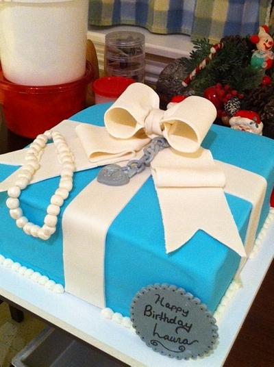 Tiffany Inspired Cake - Cake by Vilma