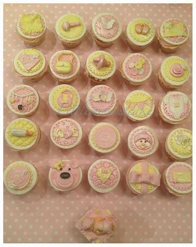 Baby shower cupcakes  - Cake by Jenna