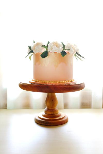 Carnation wreath - Cake by Trésor Cakes & Confiseries
