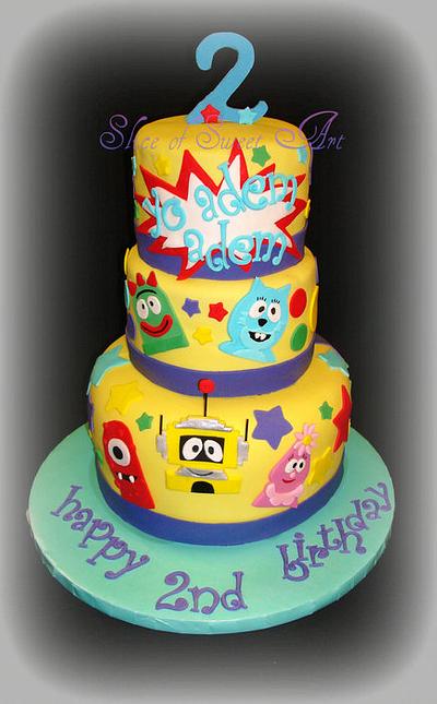 Yo Gabba Gabba Birthday - Cake by Slice of Sweet Art