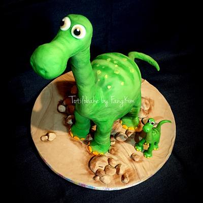 Arlo The Good Dinosaur  - Cake by FangKim