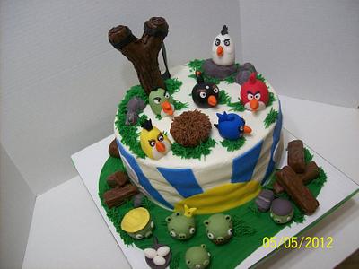 Angry Birds - Cake by Chris Jones