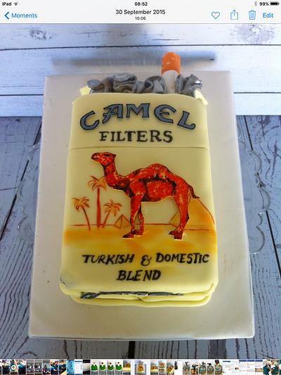 Camel cigarettes cake - Cake by LucysCakes123