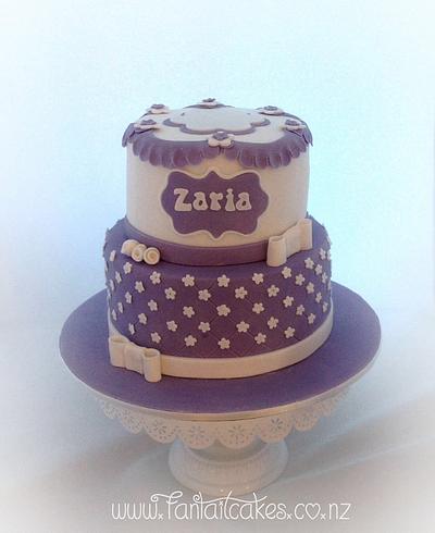 Sofia the first - Cake by Fantail Cakes