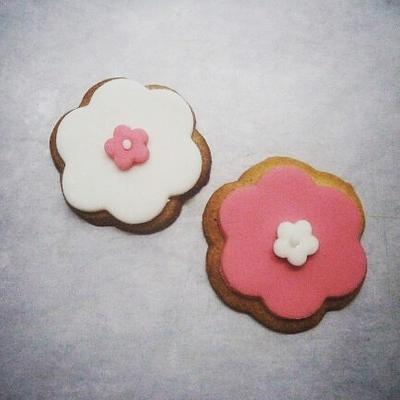 flower cookies - Cake by ggr