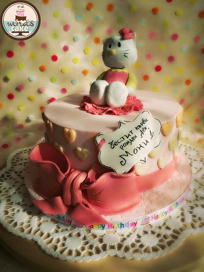 Kitty cat cake - Cake by Mira's cake