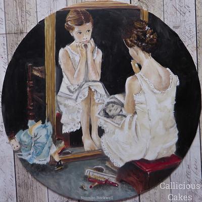 Mirrors: Reflections - Cake by Calli Creations