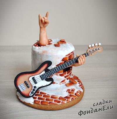 The Spirit of Rock Music - Cake by FondanEli