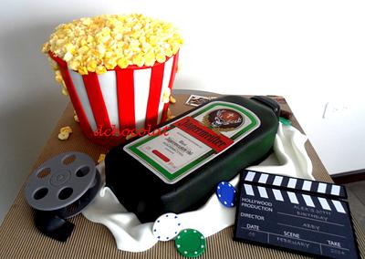 Cinema party - Cake by Dchocolat