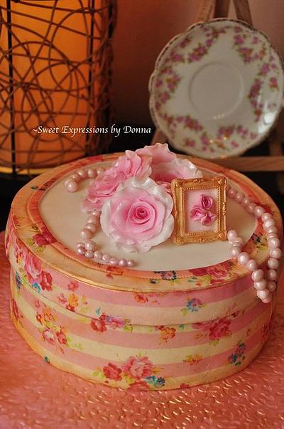 Vintage Memory Box Cake - Cake by Donna