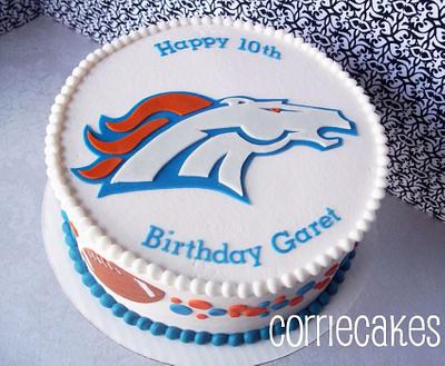 Broncos...again - Cake by Corrie