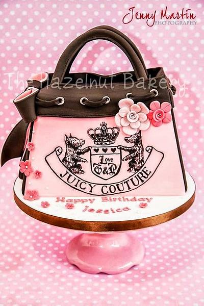 Juicy Couture Handbag Cake - Cake by HazelnutBakery