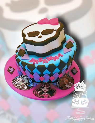 Monster High 9th Birthday - Cake by FaithfullyCakes