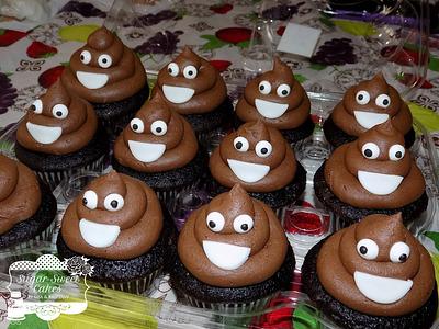 Emoji Poop - Cake by Sugar Sweet Cakes