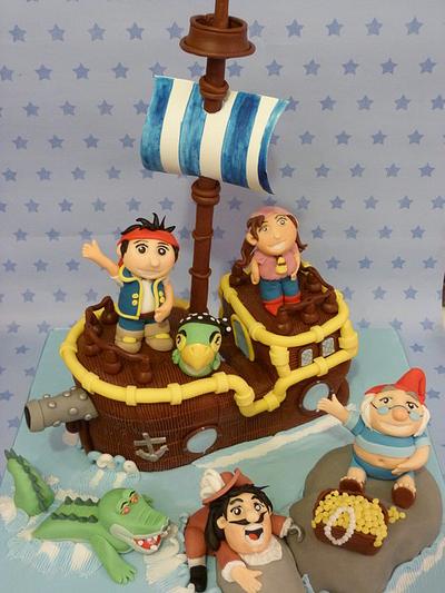 jake and the neverland pirates - Cake by cakefairymagic