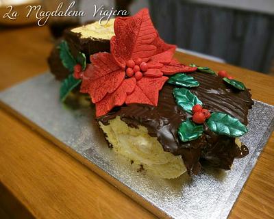Tronco de Navidad - Cake by La Magdalena Viajera 