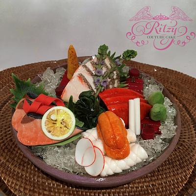 Sashimi Platter  - Cake by Ritzy