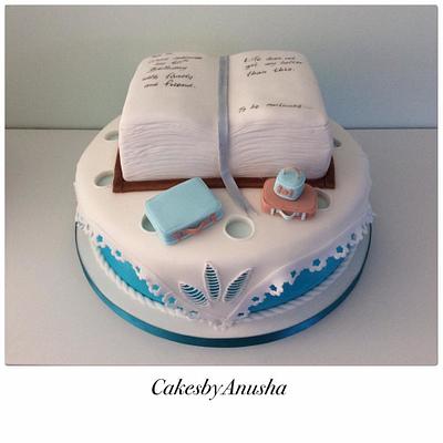 Life is a journey. - Cake by CakesbyAnusha