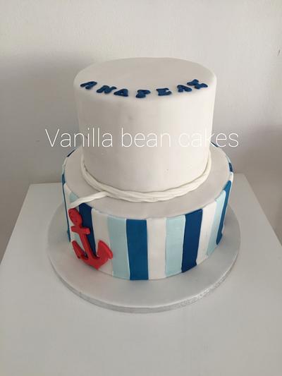 Nautical cake - Cake by Vanilla bean cakes Cyprus