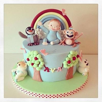 Baby jake and friends birthday cake  - Cake by Tillymakes