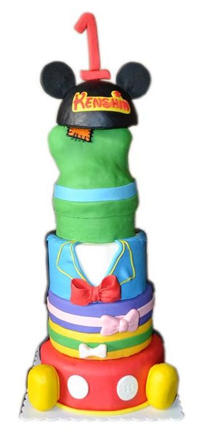 mickey and friends cake - Cake by SweetFavorsByPerlita