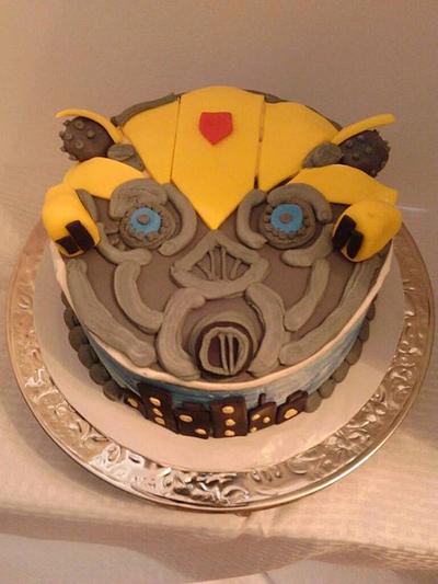 Bumble Bee from Transformers - Cake by K Blake Jordan
