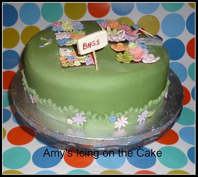Garden Themed Cake - Cake by Amy's Icing on the Cake