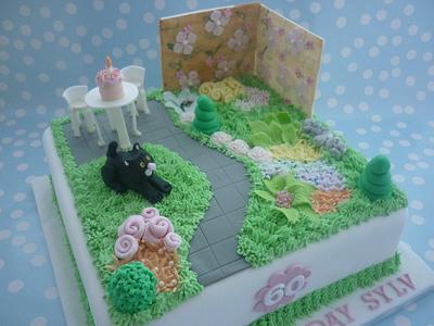 Garden cake - Cake by sugarnelly