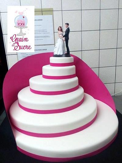 WEDDING CAKE - DESIGN - Cake by Sandra MARGARITO
